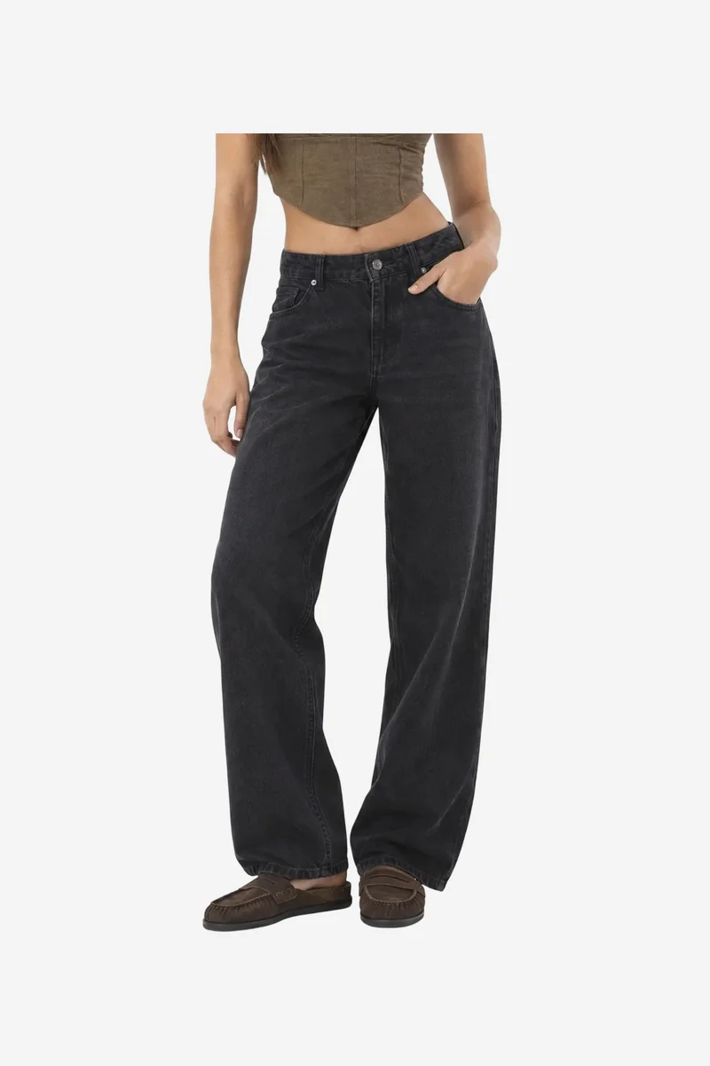 Squalo Black SQUALO Cotton Pants for Women | Best Price UAE