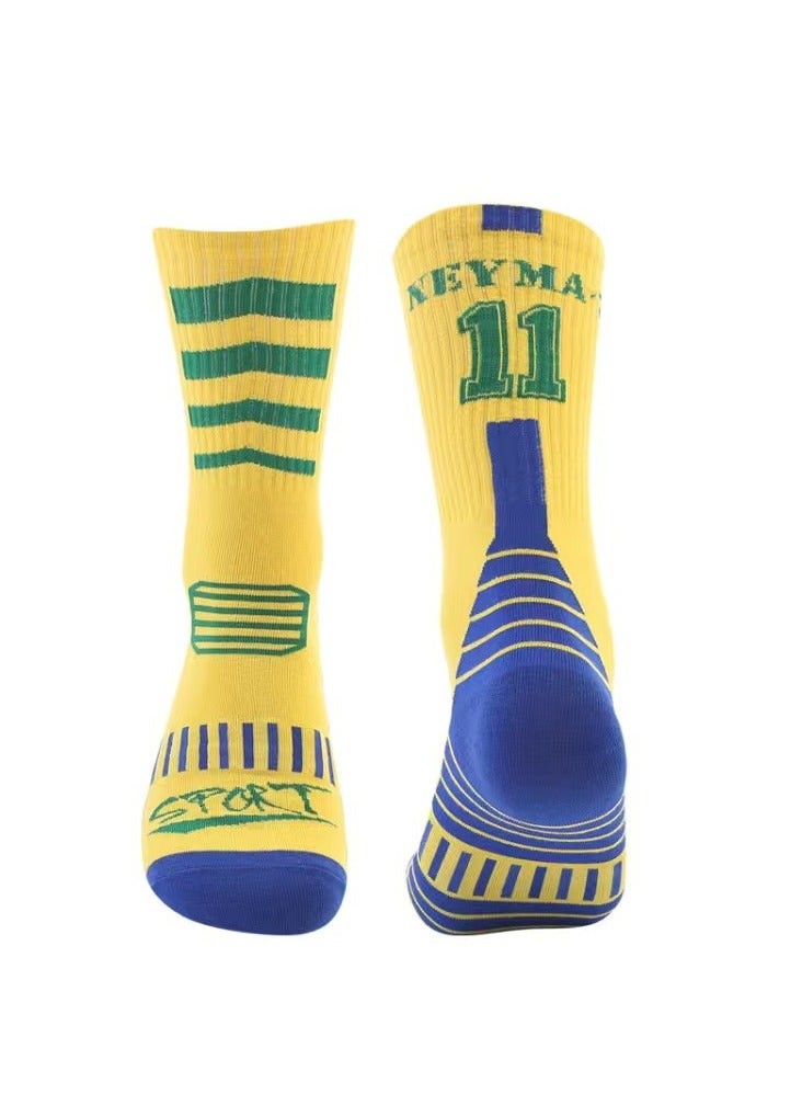 Warrior Sweat-absorbing, Odorproof, And Non Slip Football Sports Socks  - Image 1