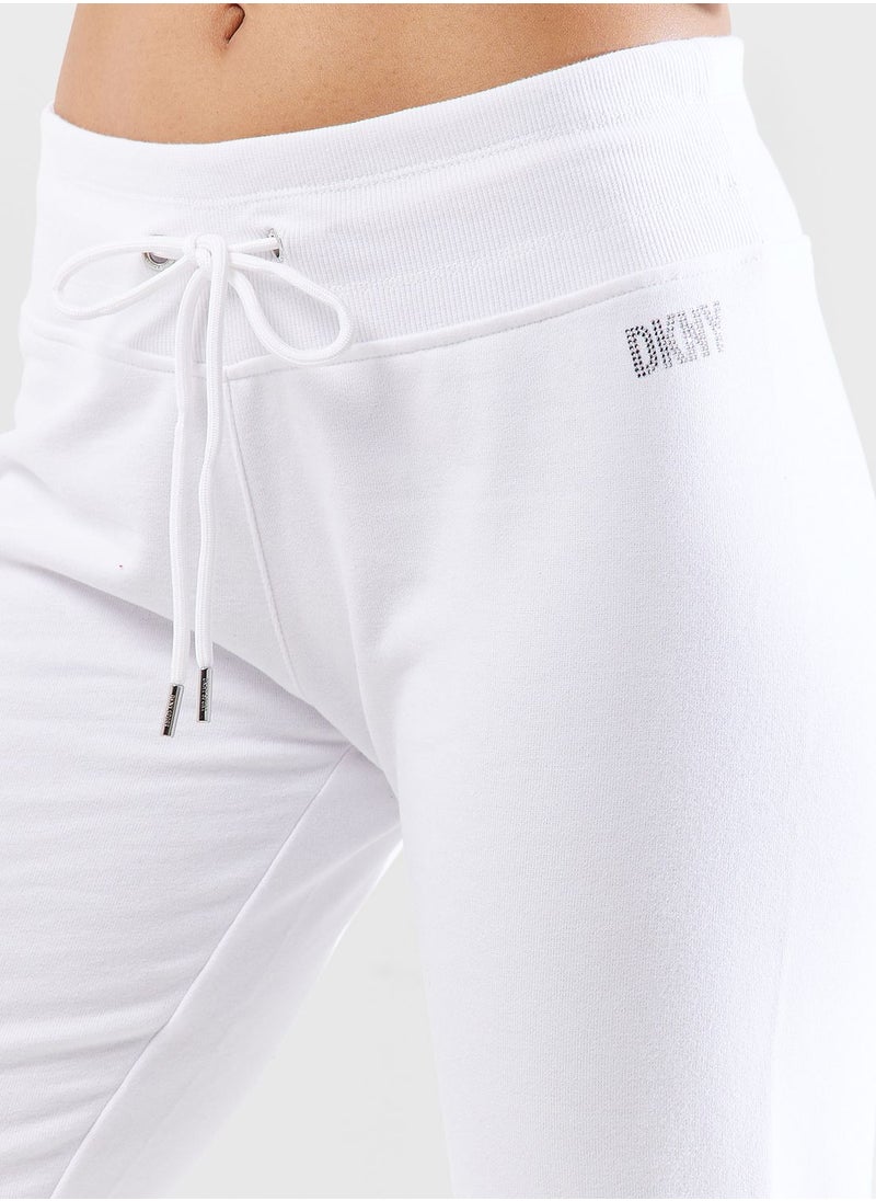 DKNY Sport - High Waist Sweatpants - Image 1