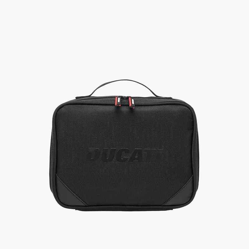 Ducati Ducati-Piccolo-Lunch Bag-1 Cmprt-9.5 Inch-With Zipper Closure- (Polyester) Black \ 24.5X8X10
