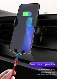 KAKUSIGA Magnetic Fast Charging Usb Cable 3 In 1 Type-c / Micro / Lightning - KSC-320  - Image 4