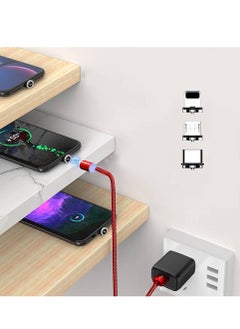 KAKUSIGA Magnetic Fast Charging Usb Cable 3 In 1 Type-c / Micro / Lightning - KSC-320  - Image 5