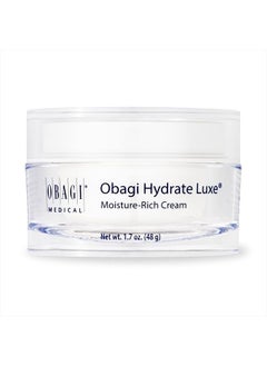 Obagi Hydrate Luxe Moisture-Rich Cream, 1.7 oz Pack of 1 - Hydrating Face Lotion with Shea Butter - Ultra-Rich Moisturization Night Face Cream for Dry Skin, Sensitive Skin, Aging Skin - pzsku/ZCF49122B5FB321AB5FF1Z/45/_/1681078462/ae8b23ce-cbb4-4c6e-8010-f1dc66f1d1fd