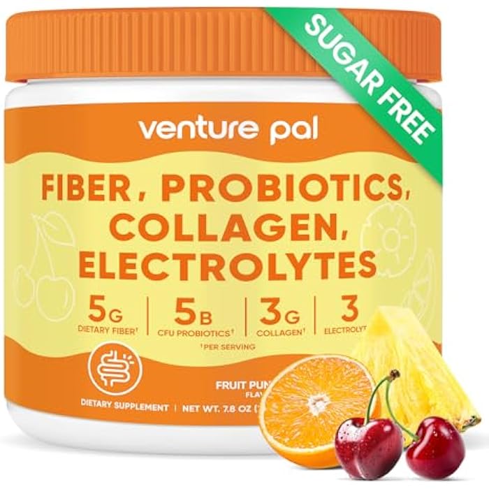 Venture Pal 4‑in‑1 Fiber Powder Supplement - Image 1