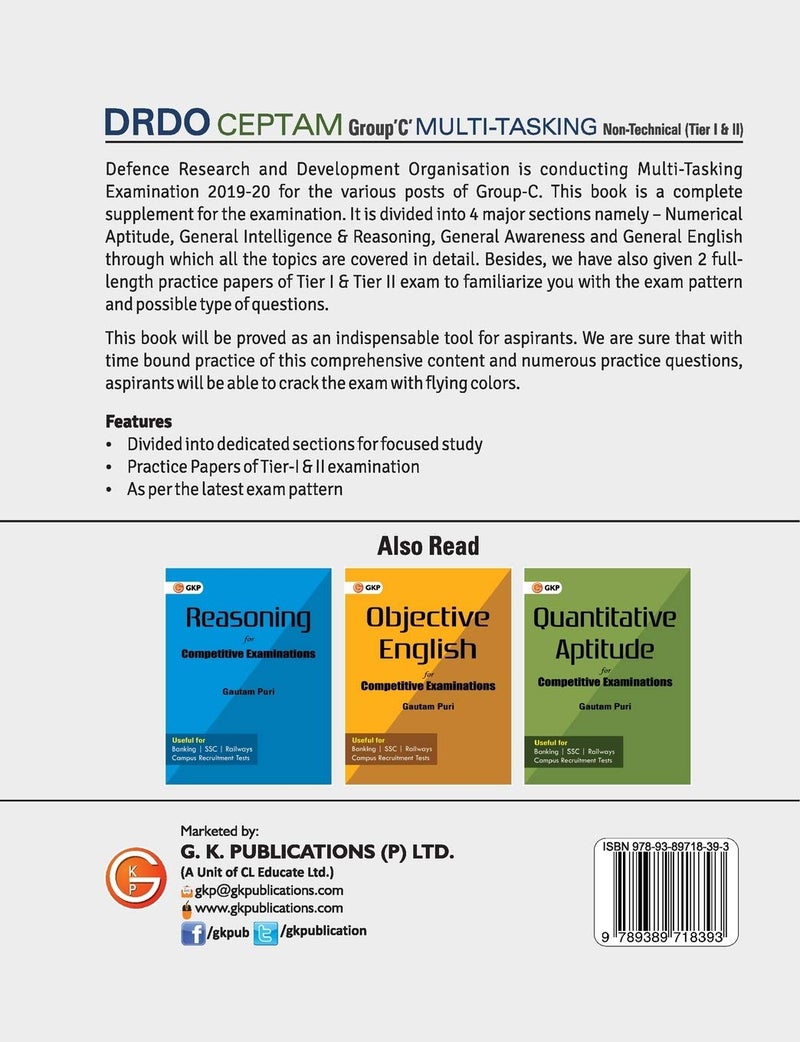 DRDO CEPTAM 2019-20: Group C Multi–Tasking (Non-Technical) - Image 2