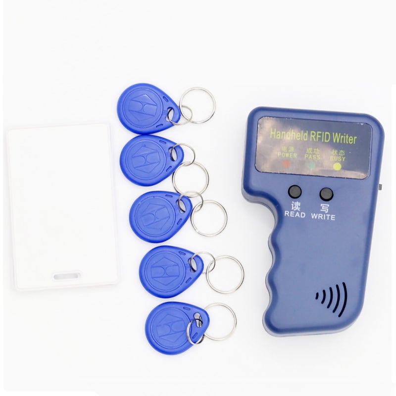 Handheld ID Writer: 125Khz Frequency, Simple To Use ID Card Duplicator - Fast Copying ID Reader Writer for Household and Office Access Control Cards - Image 1