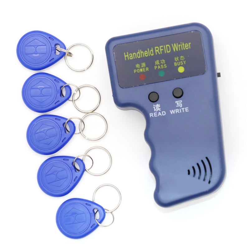 Handheld ID Writer: 125Khz Frequency, Simple To Use ID Card Duplicator - Fast Copying ID Reader Writer for Household and Office Access Control Cards - Image 2