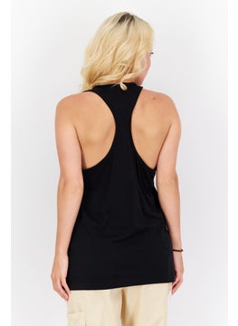 Reebok Women Sportswear Fit Sleeveless Training Top, Black/White  - Image 2