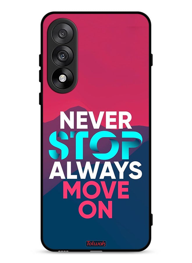 Tolwak OnePlus Ace 5 Ultra Protective Case Cover Never Stop Always Move On - Image 1