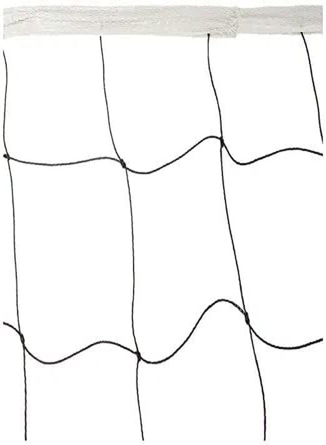 DESCTIDY شبكة كرة طائرة من ديسكتيدي، جانبان من النايلون بالكامل (أسود) - Image 4