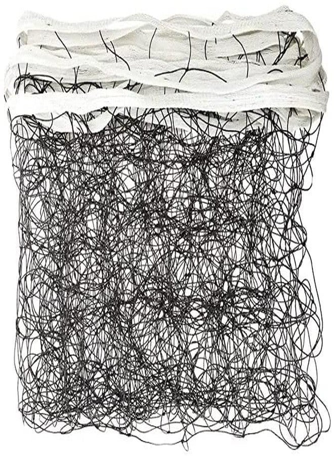 DESCTIDY شبكة كرة طائرة من ديسكتيدي، جانبان من النايلون بالكامل (أسود) - Image 3