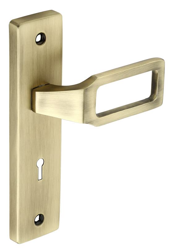 Bonus Leo Mortice Lock Set 70 MM One Side Key Antique - Image 1