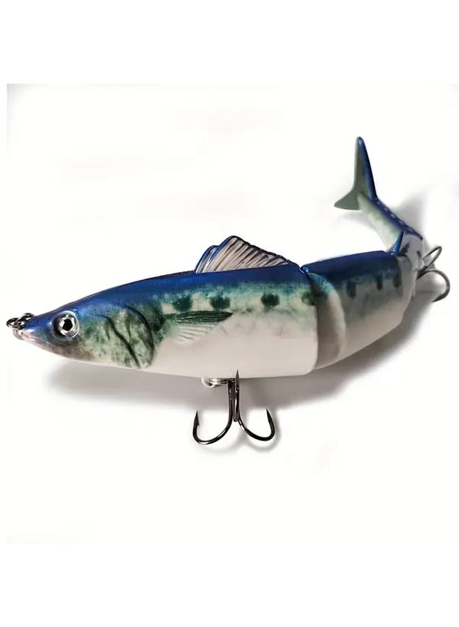 Color D 55g Long Legged Lure 4 Section Fish Design Rattle Beads Hard Casting Saltwater Freshwater Fishing - Image 3