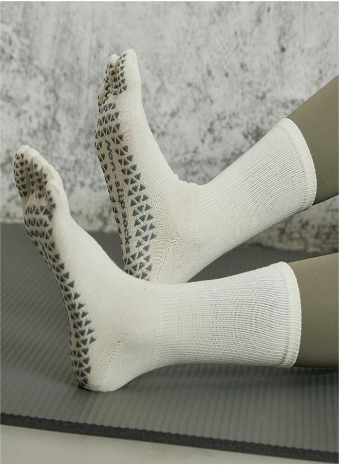 Generic Long Yoga Socks, Professional Non-Slip Socks, Pilates Toe Socks, Mid-Length Yoga Sports Socks, Fitness Finger Socks  - Image 3