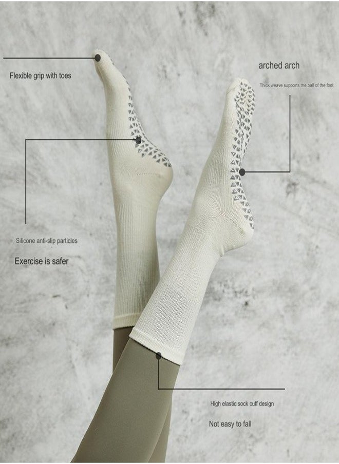 Generic Long Yoga Socks, Professional Non-Slip Socks, Pilates Toe Socks, Mid-Length Yoga Sports Socks, Fitness Finger Socks  - Image 2