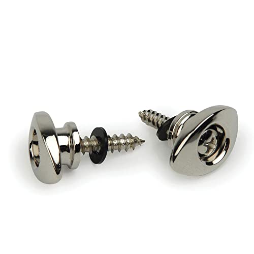 Planet Waves PWEEP202 ELLIPTICAL END PIN - NICKEL - Image 5