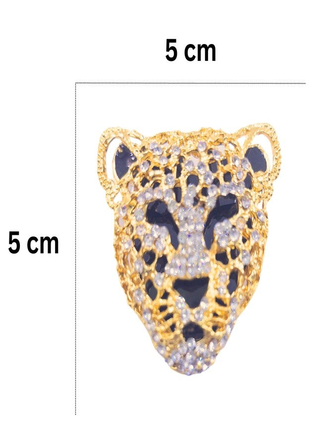 ST logo Vintage Clear Brooch Pin for Women Elegant Wedding Bridal Brooches Broach Women Rhinestone Jewelry (DESIGN 1) - Image 3
