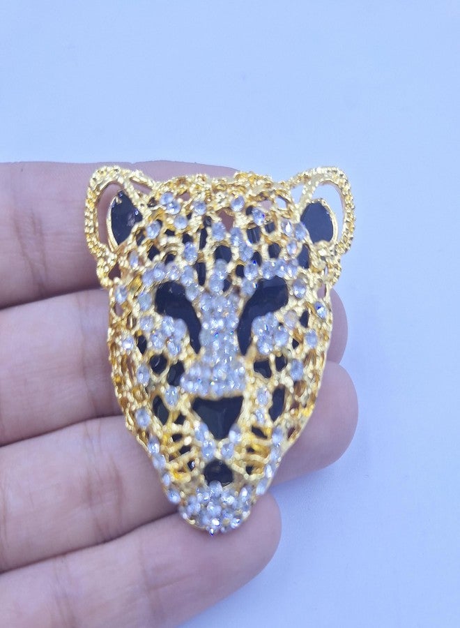 ST logo Vintage Clear Brooch Pin for Women Elegant Wedding Bridal Brooches Broach Women Rhinestone Jewelry (DESIGN 1) - Image 4