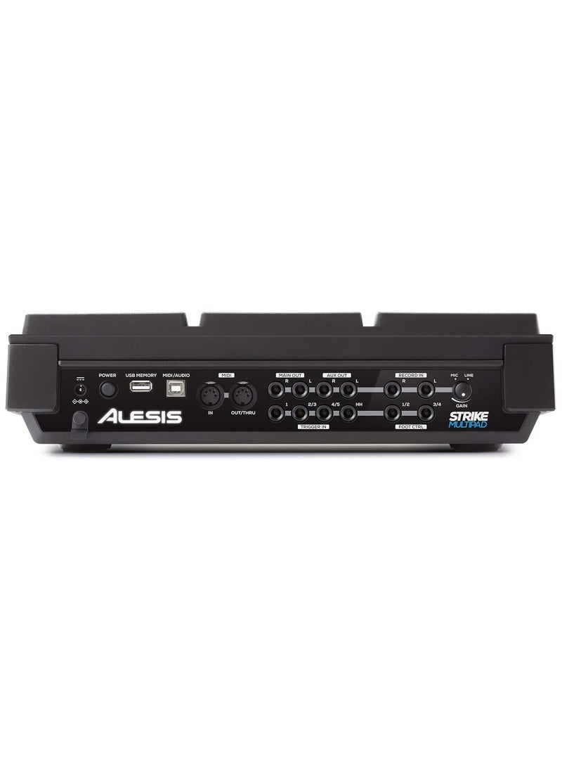 Alesis - Alesis 9-Trigger Percussion Pad with RGB Backlighting, Sampler, Looper, STRIKEMULTIPAD - Image 1