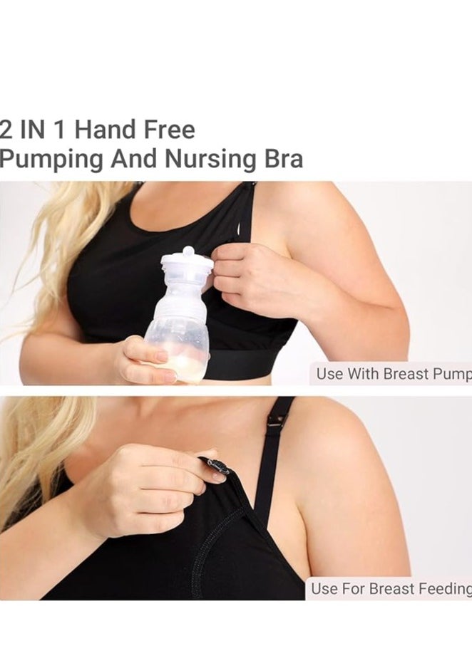 Generic - Hands Free Pumping Bra, Adjustable Breast-Pump Holding and Nursing Bra - Image 1
