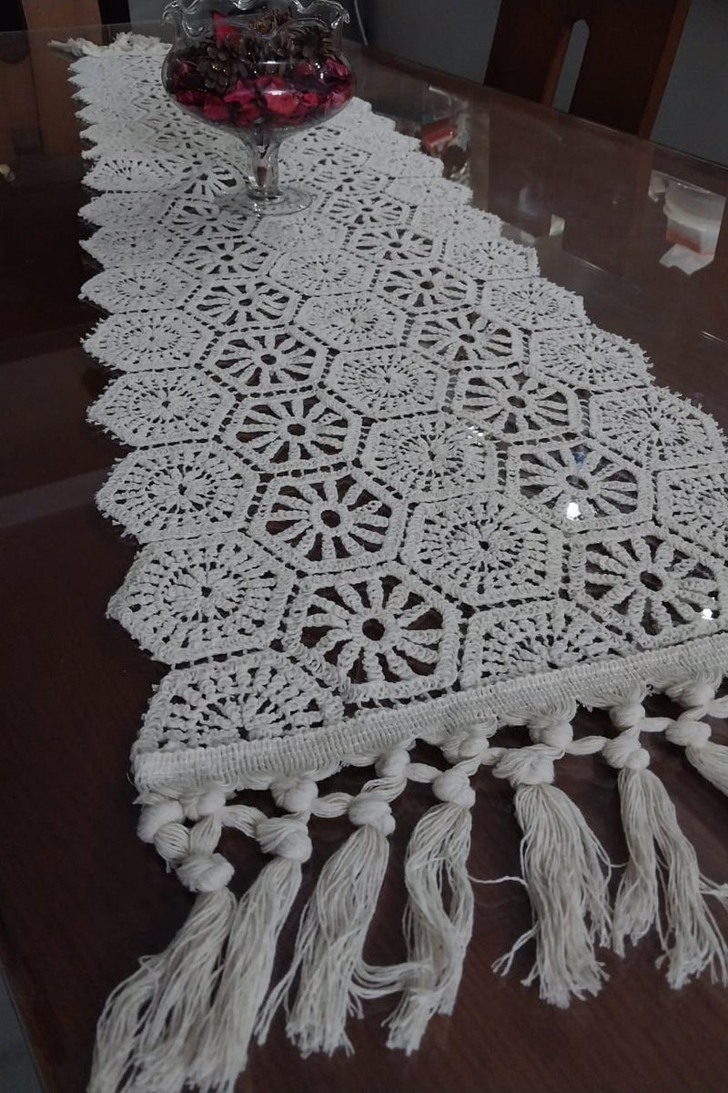 رانرسفره هاندميد مكرميه 155*45 بيج بشرشيب - Image 2