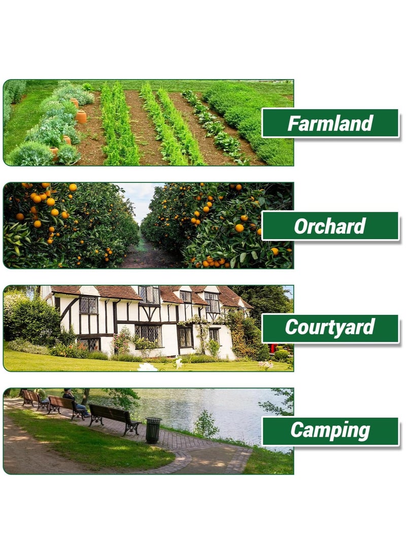 انسجام جهاز طرد القطط بالطاقة الشمسية للحديقة، الفائز باختبار طارد طيور الدلق بالموجات فوق الصوتية بمدى 8 أمتار، مزود بمستشعر حركة، طارد للخلد فعال ضد القطط وطيور الدلق - Image 4