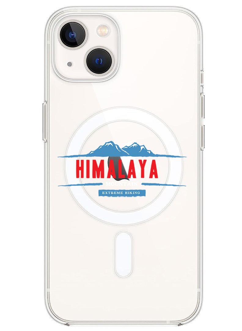 Theodor Magnetic Case for iPhone 14 6.1-inch Compatible with MagSafe Wireless Charging, Shockproof Phone Bumper Cover Himalaya extreme hiking copy - Image 1