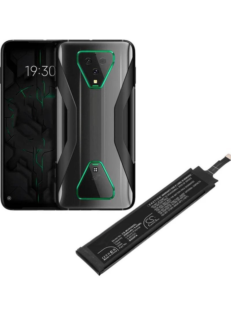 ELTRAZONE Replacement High-Quality Original Battery for Xiaomi Shark 3 – Black, Premium Lithium-Ion Cell, Long-lasting Power, Safe and Easy Installation  - Image 1