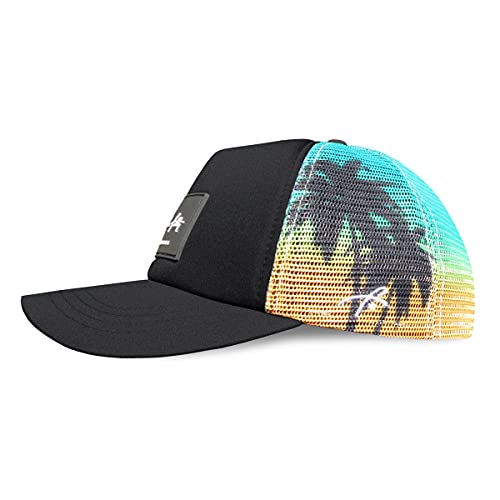 Grace Folly Kids Trucker Hat Youth Baseball Cap for Boys & Girls 5-12 Years Old (Kids, Palm Beach) - Image 1
