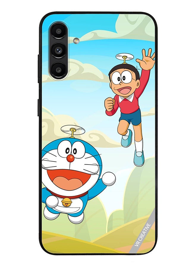 VR CREATIVE Protective Case Cover For Samsung Galaxy A13 5G Dorami Design Multicolour - Image 1