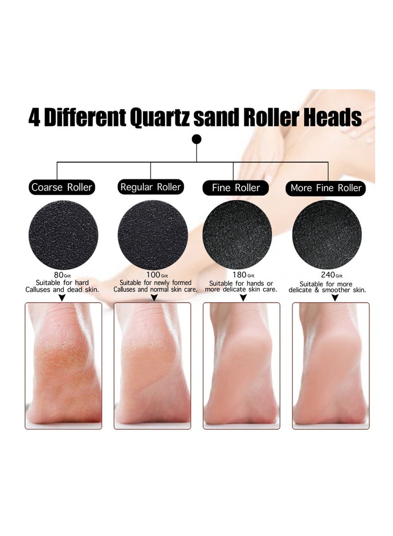 brunson 50pcs Self-adhesive Sandpaper Disk Replacement Pad Foot File Disc for Electric Rasp Files Callus Cuticle Hard Dead Skin Removal Pedicure Tools M 20MM #240grit - Image 5