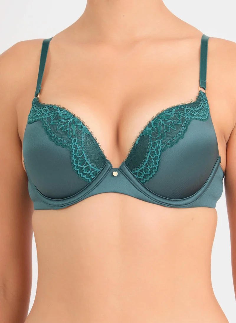 لا سينزا La Senza Everyday Plunge Double Pushup Bra