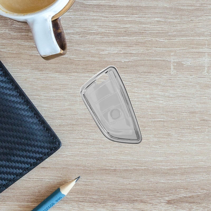 TPU Car Key Fob Protective Case Black for Luxury Vehicle Key Shell - Image 5