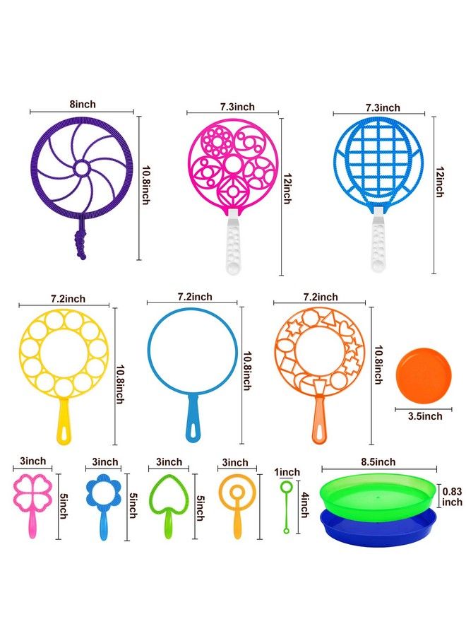 Roberly طقم أعواد الفقاعات ألعاب فقاعات عملاقة كبيرة مع صينية لتشكيل الفقاعات مضحك للأطفال والبالغين نشاطات الصيف الخارجية حفلات هدايا عيد الميلاد ألعاب - Image 4