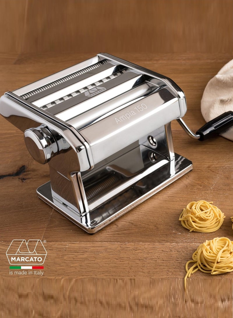 ماركاتو ماكينة صنع المكرونة ماركة ماركاتو صناعة ايطالية تقوم بعمل الاسباغيتي لازانيا، فيتوتشيني، تاجليوليني - Image 2