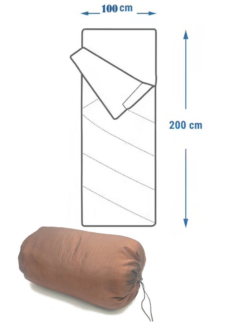 co arma Outdoor sleeping bag 200x135x180cm  - Image 1