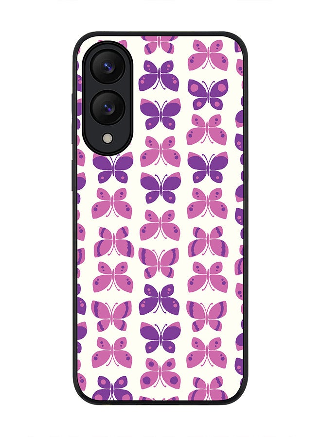 Stylizedd For Samsung Galaxy S25 Edge Case,Slim fit Camera Protection, Shockproof Thin Phone cover  - Sweet Butterfly