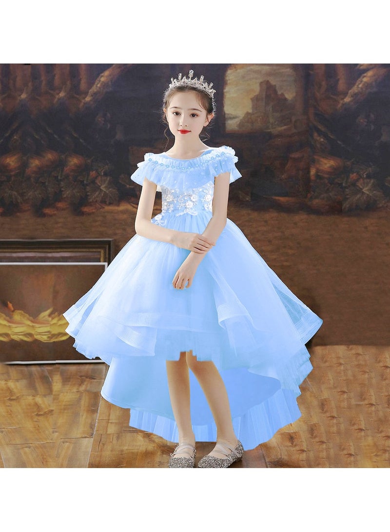 KUYING Fashionable And Versatile Children's Princess Dress - Image 1