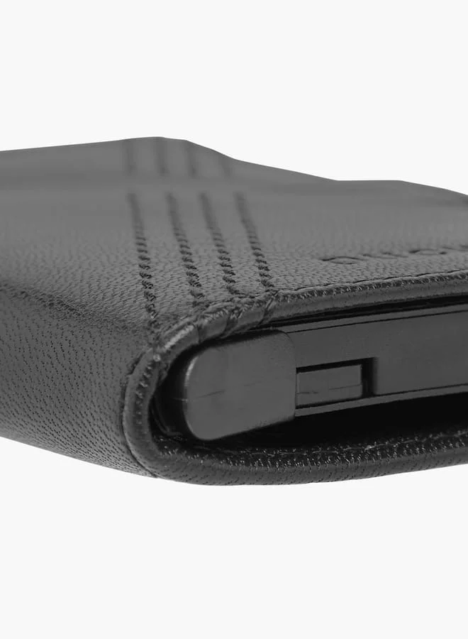 دوتشيني Mens' Stitch Detail Bi-Fold Cardholder