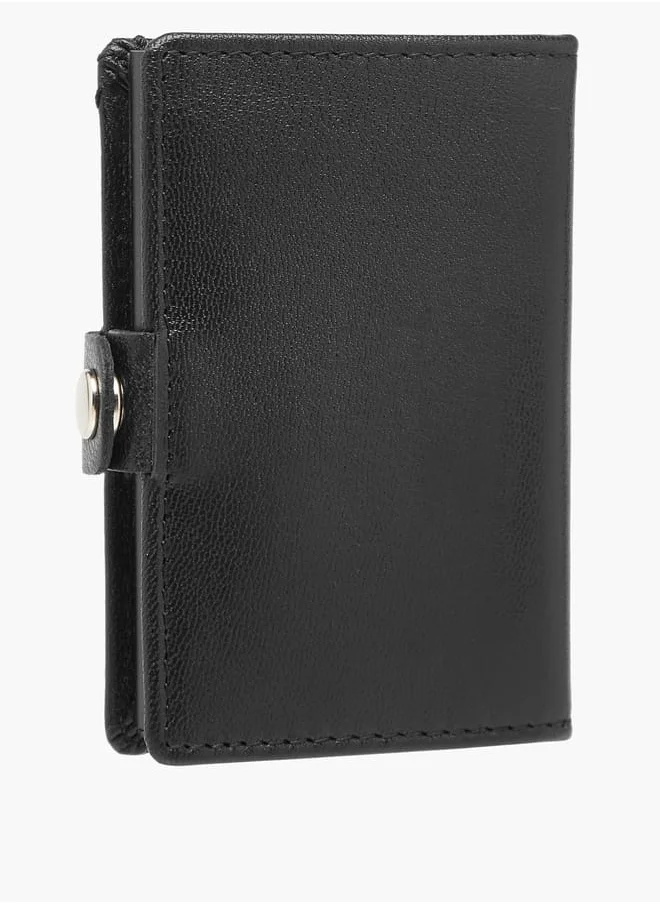 دوتشيني Mens' Stitch Detail Bi-Fold Cardholder