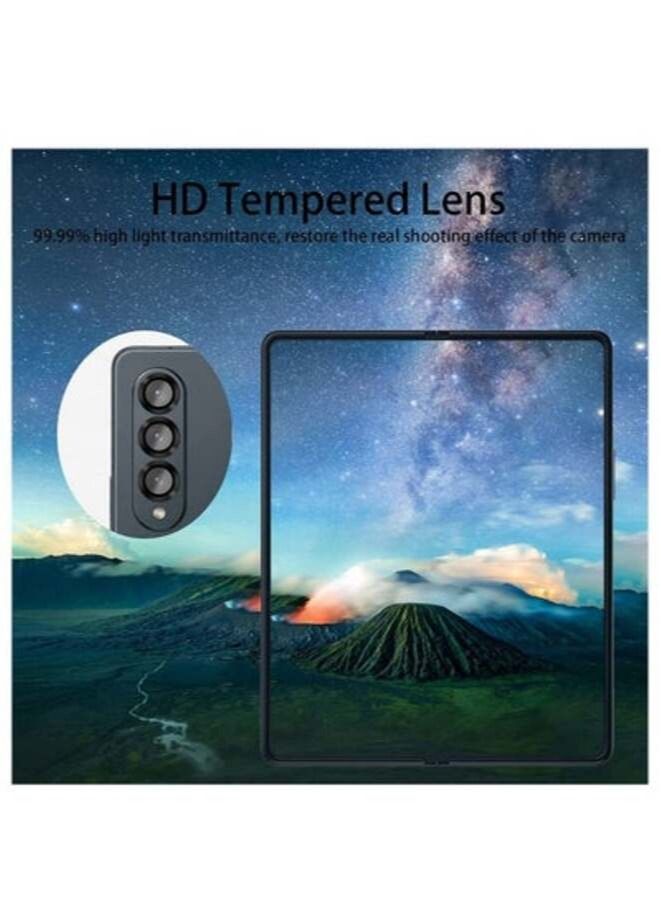 ACLIX Camera Lens Protector for Samsung Galaxy Z Fold 4 5G,Ultra Clear Case Friendly Scratch Resistant 9H Hardness Tempered Glass with Aluminum Edge [Easy Installation] - Image 1