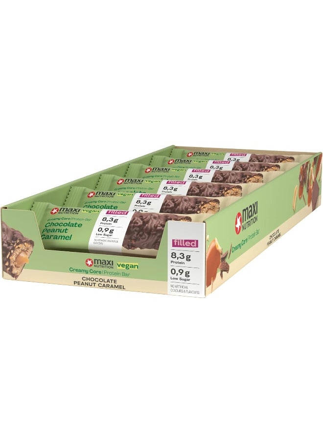 Maxi Nutrition Chocolate Peanut Caramel Creamy Core Protein Bar  - Image 1