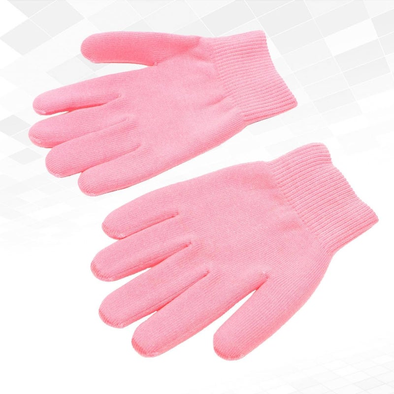 Uonlytech Beauty Care Gel Gloves 1 Pair Moisturizing Spa Natural Gel Hand Care Gloves for Dry Hands Repair and Treatment - Image 5