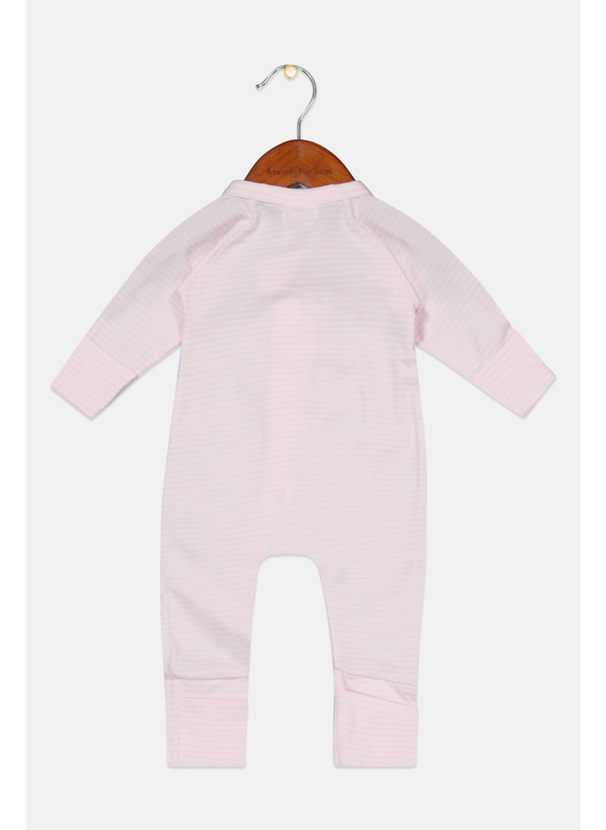 Toddlers Girl Long Sleeve Stripe Rompers, Pink/White - pzsku/ZCF4AABACDE3D7B17AD93Z/45/_/1737641761/77afb359-9664-44df-8f76-58e29fee85dd