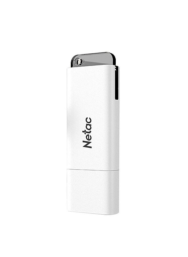 U185 128GB USB3.0 High-speed U Disk USB Flash Drive Built-in Encryption Software Small Size Plug and Play Wide Compatibility