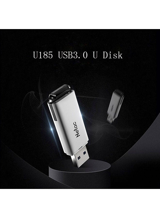 U185 128GB USB3.0 High-speed U Disk USB Flash Drive Built-in Encryption Software Small Size Plug and Play Wide Compatibility