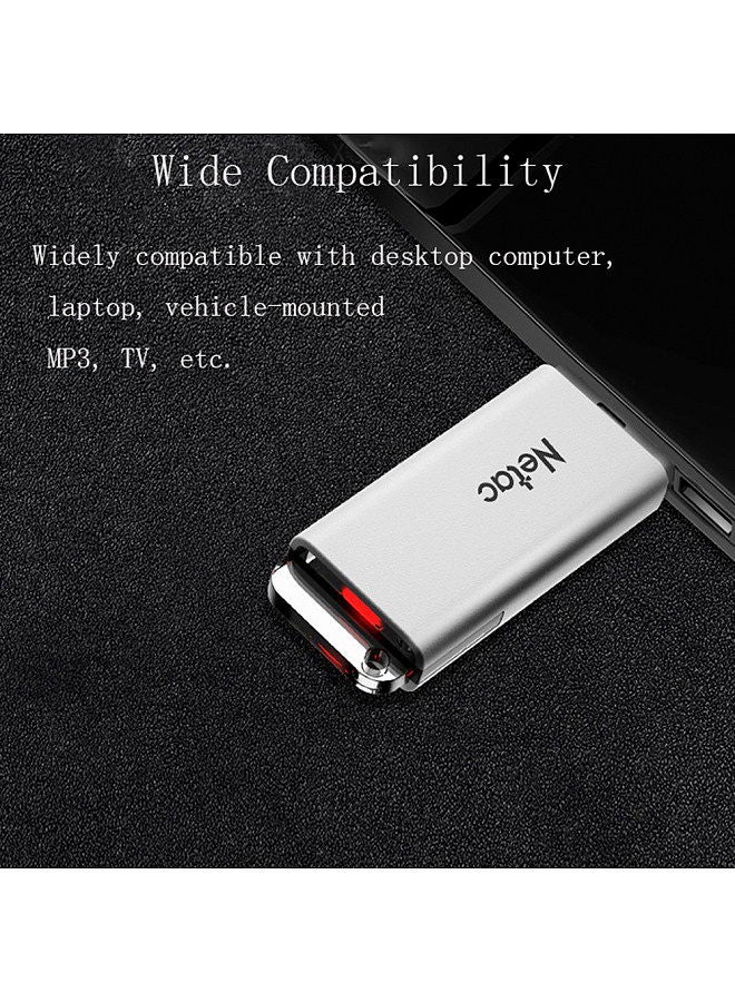U185 128GB USB3.0 High-speed U Disk USB Flash Drive Built-in Encryption Software Small Size Plug and Play Wide Compatibility