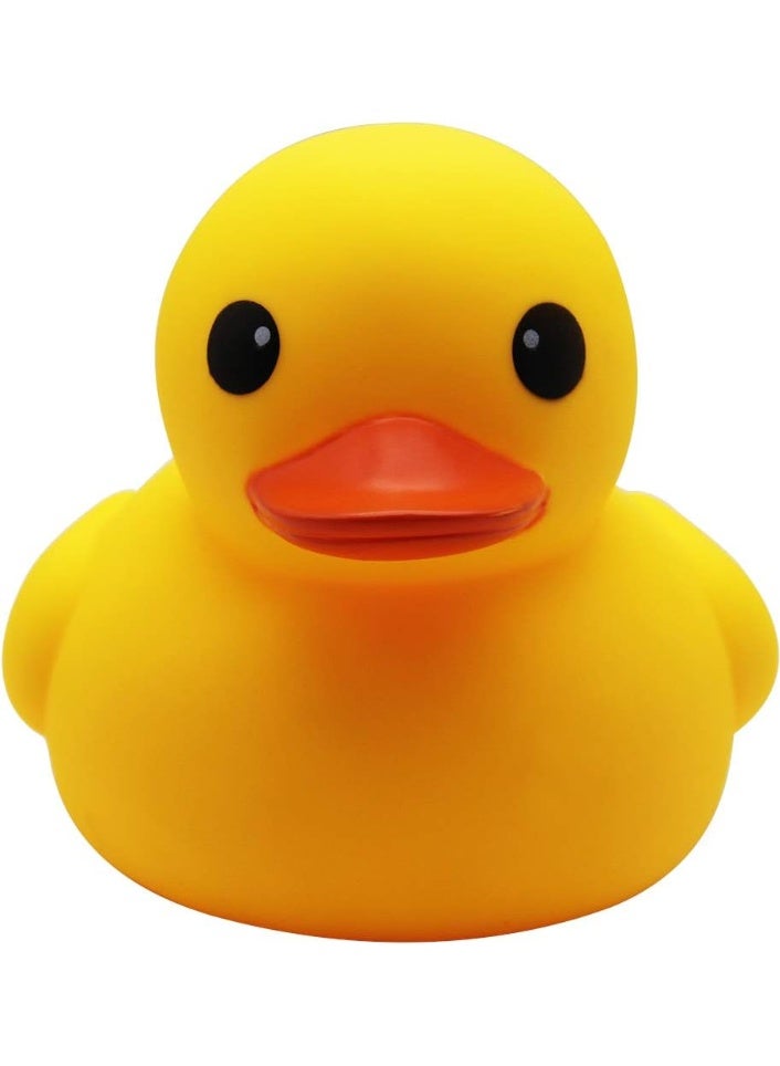 Duck Bath Toy Large Bath Duck Squeak Rubber Duck Baby Shower, 7 Inches - Image 1