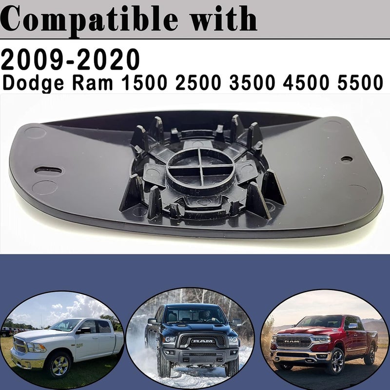 Papegia 68067730AA Passenger Side Lower Mirror Glass for Dodge Ram 2009-2020 - Image 4