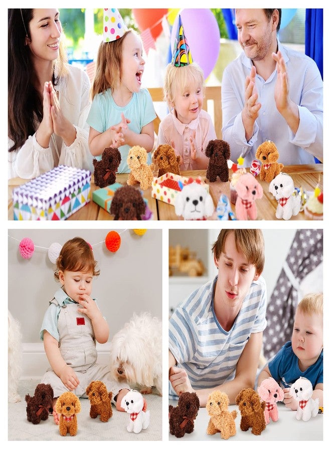 Zomiboo 14 Pcs Mini Plush Dogs Stuffed Animals Bulk Small Puppies 4.7 Inch Tiny Puppy Plushies for Baby Shower Birthday Christmas Party Favors Gift Exchange - Image 4